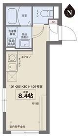 ＣＯＣＯＦＬＡＴ板橋の間取り