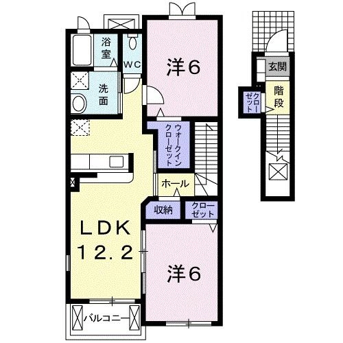 サンフラワーの間取り