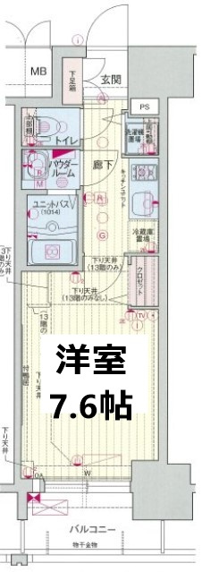プレサンス東別院駅前の間取り