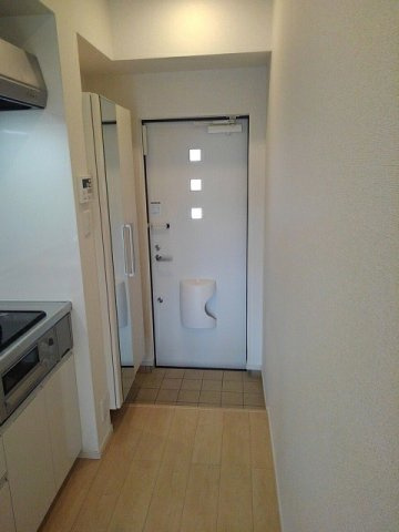 ツバキハイツの玄関