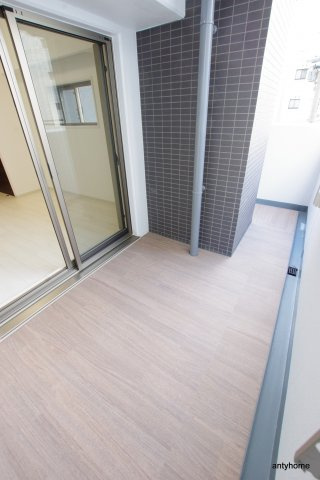 エステムコート中之島GATEⅡ　仲介手数料無料のバルコニー