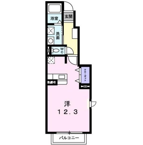 ポニートＭＲＲの間取り
