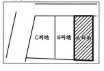 神戸市中央区熊内町　新築一戸建ての区画図|全３区画