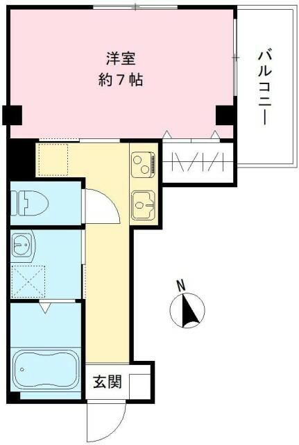 オークレール上落合の間取り