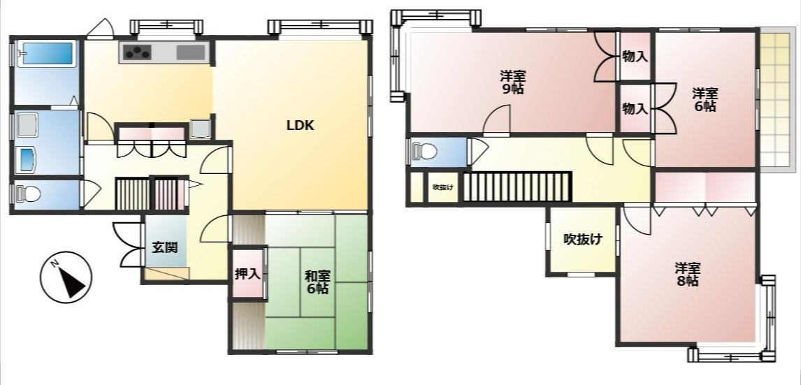 安佐北区口田9丁目中古戸建