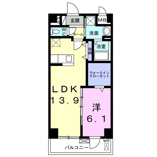 天神台ヒルズの外観|間取図