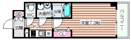 【間取り】 | エスリード本町レジデンス
