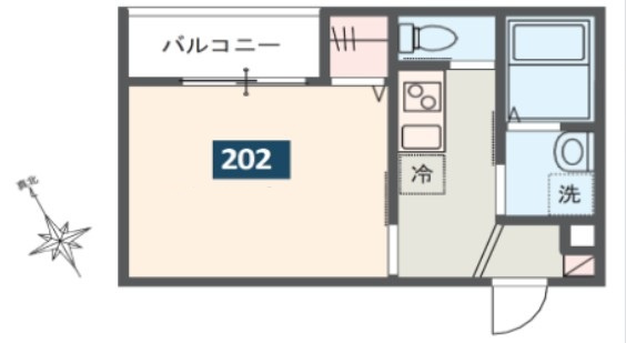 MELDIA行徳IIIの間取り