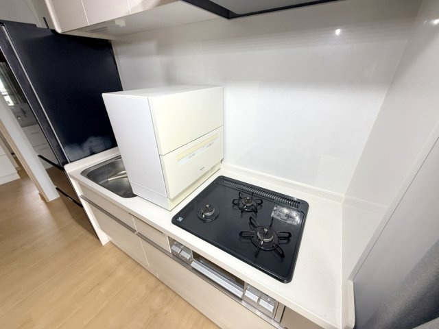 奈良市中登美ヶ丘１丁目の賃貸マンションのキッチン