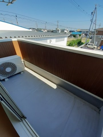 アイリン　タウン　Ｃのバルコニー|落ち着いた時間を過ごせるバルコニーです