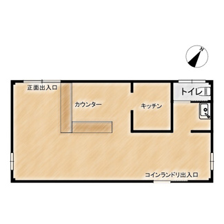 【間取り】 | 丹波市柏原町柏原　貸テナント
