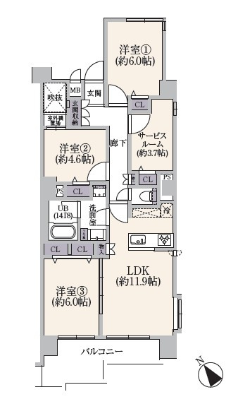 【間取り】