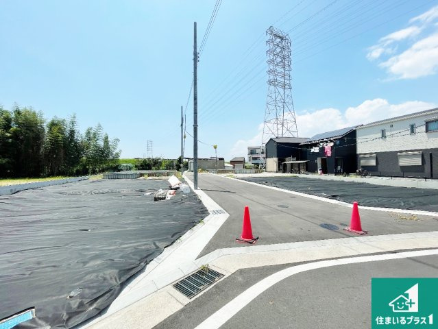 尼崎市田能　新築一戸建ての外観|現在の進捗状況です！順調に作業進行中、完成が待ち遠しいです！詳細の間取り等、お気軽にお問い合わせください！