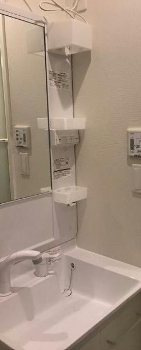クレイノノーヴェ　テラスの独立洗面台