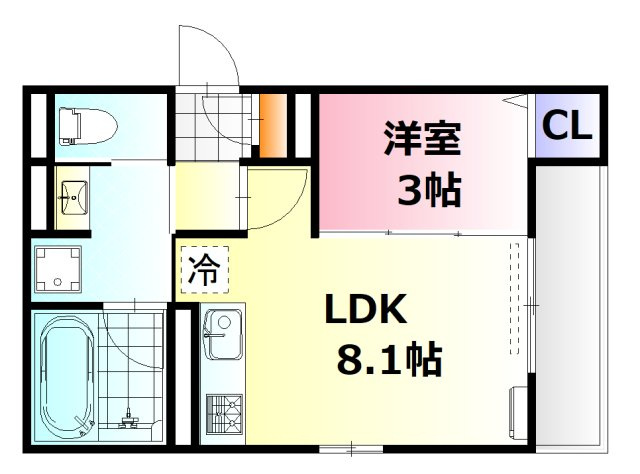 【間取り】 | ルミエ西川口