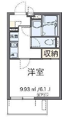 クレイノノーヴェ　テラスの間取り