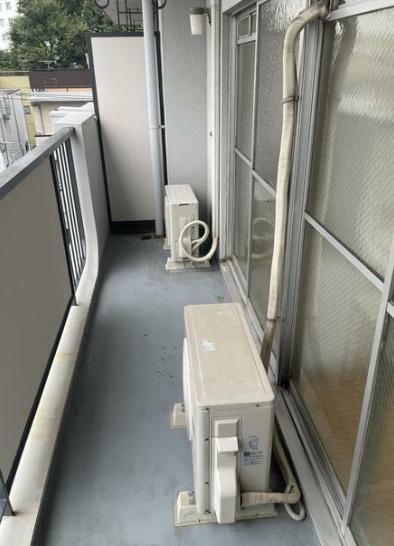 マンションはづきのバルコニー