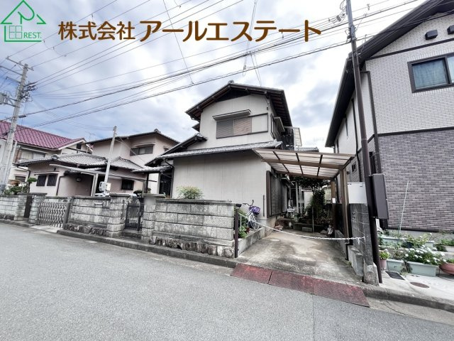 高砂市荒井町紙町　　山陽電鉄「荒井駅」徒歩6分の前面道路含む現地写真