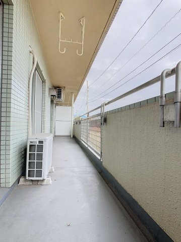 ホシダマンションのバルコニー