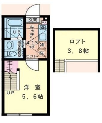 アルブル港南中央の間取り