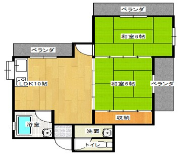 【間取り】 | 澤岻アパート