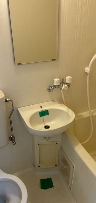 中島マンションの洗面所