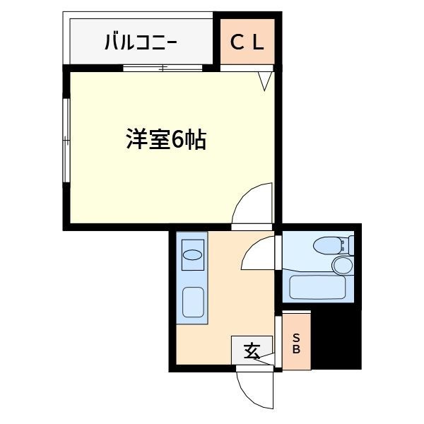 中島マンションの間取り