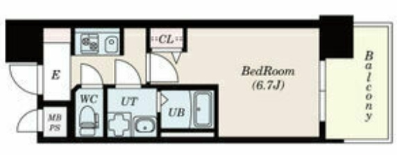 S-RESIDENCE上前津の間取り