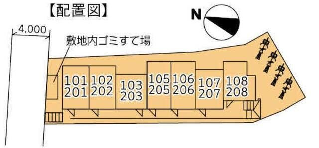 大口プルミエの区画図
