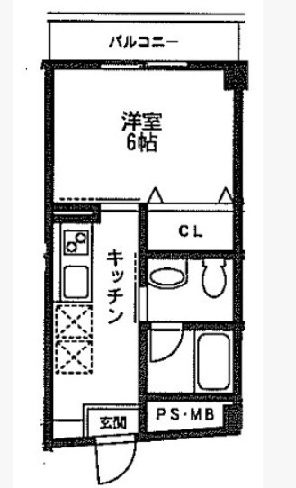 アンシルクコーポの間取り