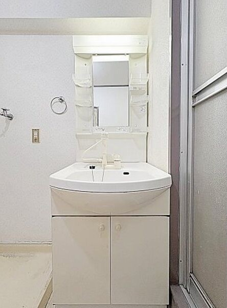 浅井マンションの洗面所
