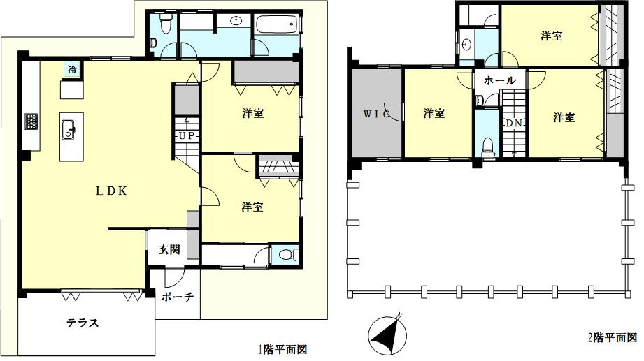 三木市緑が丘町本町１丁目戸建の間取り