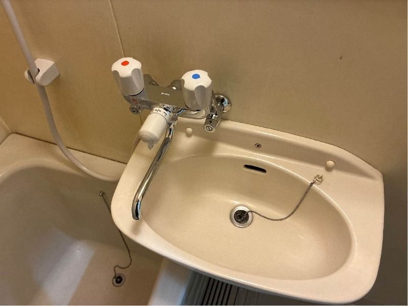 友愛ハイツの洗面所