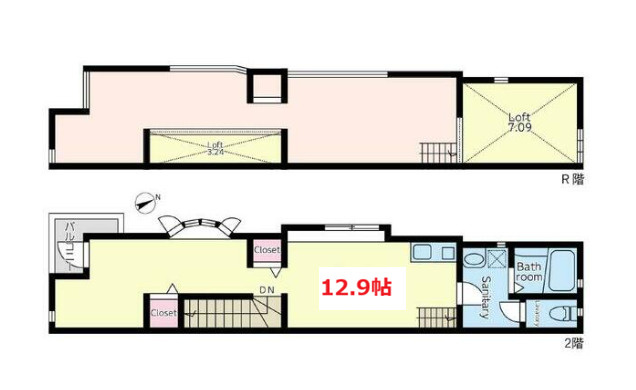 【間取り】 | アエラス羽田 | 間取り