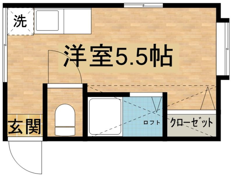 サンク王子神谷 の間取り