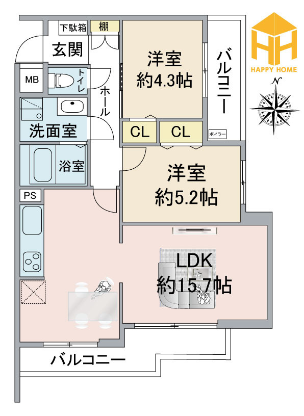 野中北パーク・マンションの間取り|※図面と現況に相違がある場合は、現況を優先します。