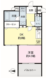 【間取り】 | イグレック南本町