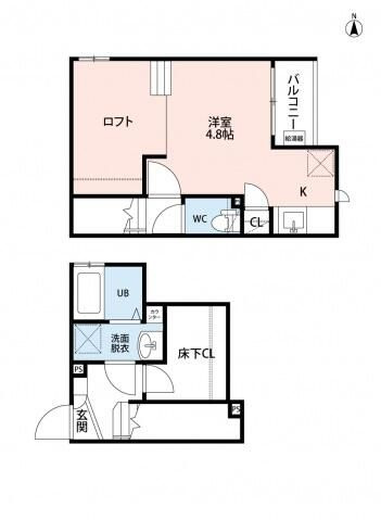 ＣＢ大宮カルムの間取り