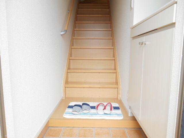 グレイスフル兎川の玄関