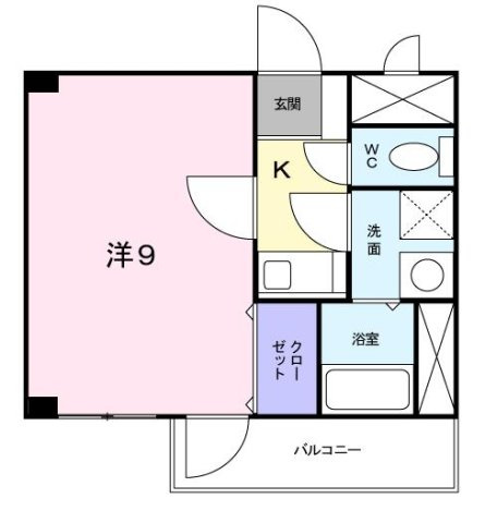 クレールＳの間取り