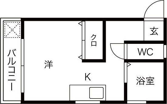 都ハウスの間取り