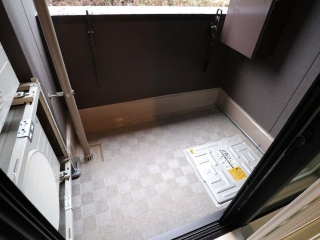 ムジーク北参道のバルコニー