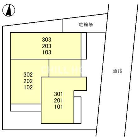 D-ROOM岩押町の区画図|当社、チルホームのHPもご覧ください(^^)/物件情報多数♪