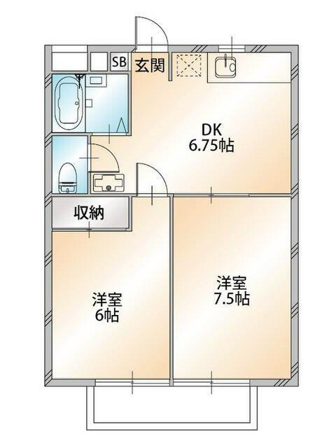 サンビレッチ・トミーの間取り
