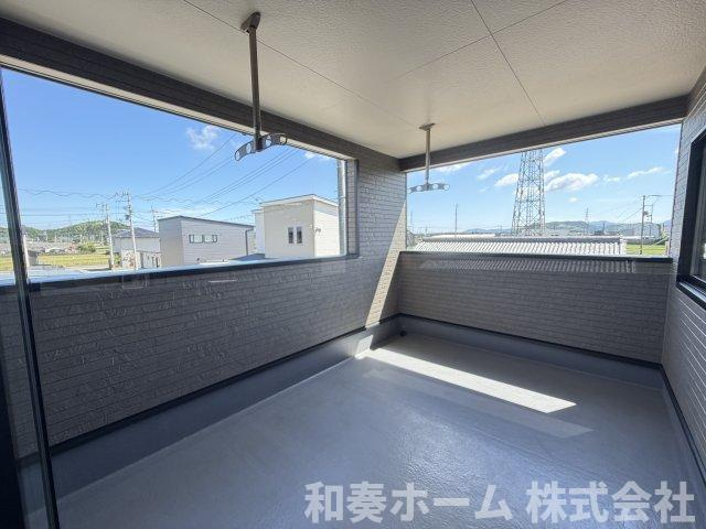 クレイドルガーデン阿南市才見町第1のバルコニー