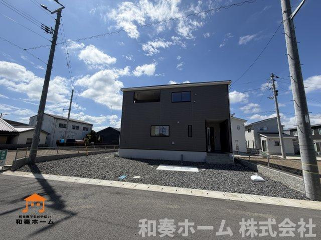 クレイドルガーデン阿南市才見町第1の前面道路含む現地写真