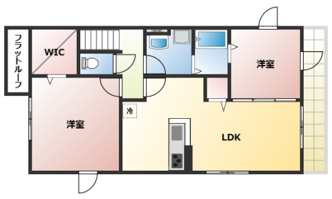 セレーノコソベA棟の間取り