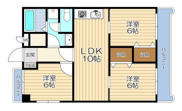 【間取り】 | グランドハイツ高峰