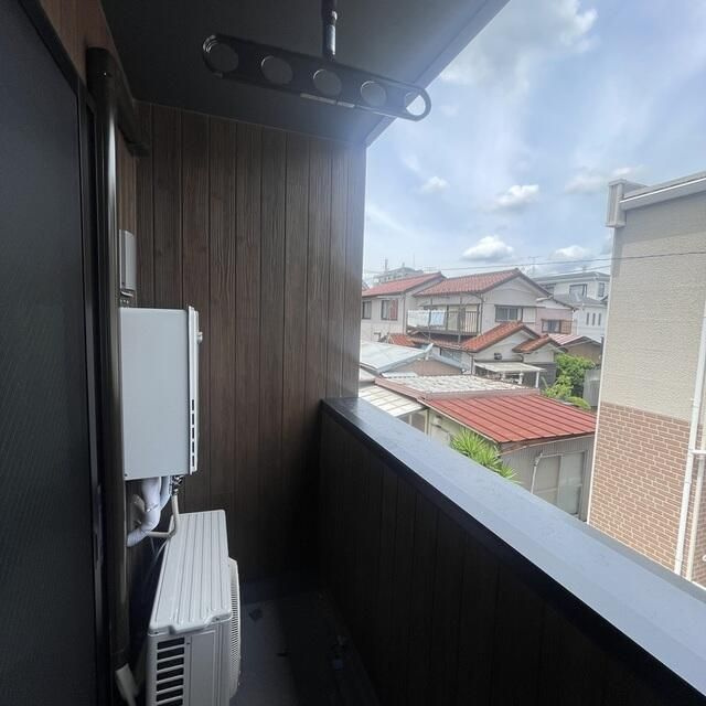 MELDIA行徳Ⅲのバルコニー