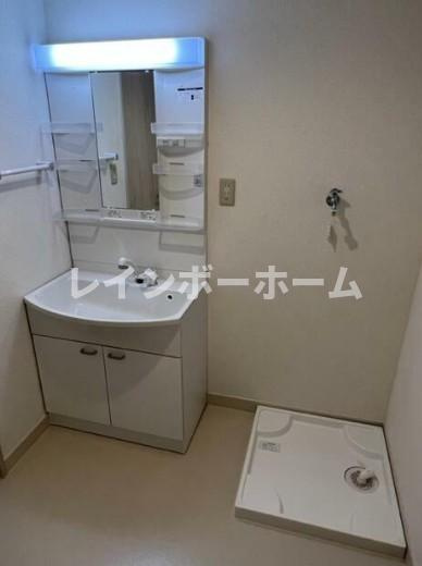 草加妙見屋ビル【仲介手数料：50％OFF】対象物件！の洗面所